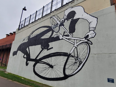 Dequindre Cut Freight Yard in Detroit