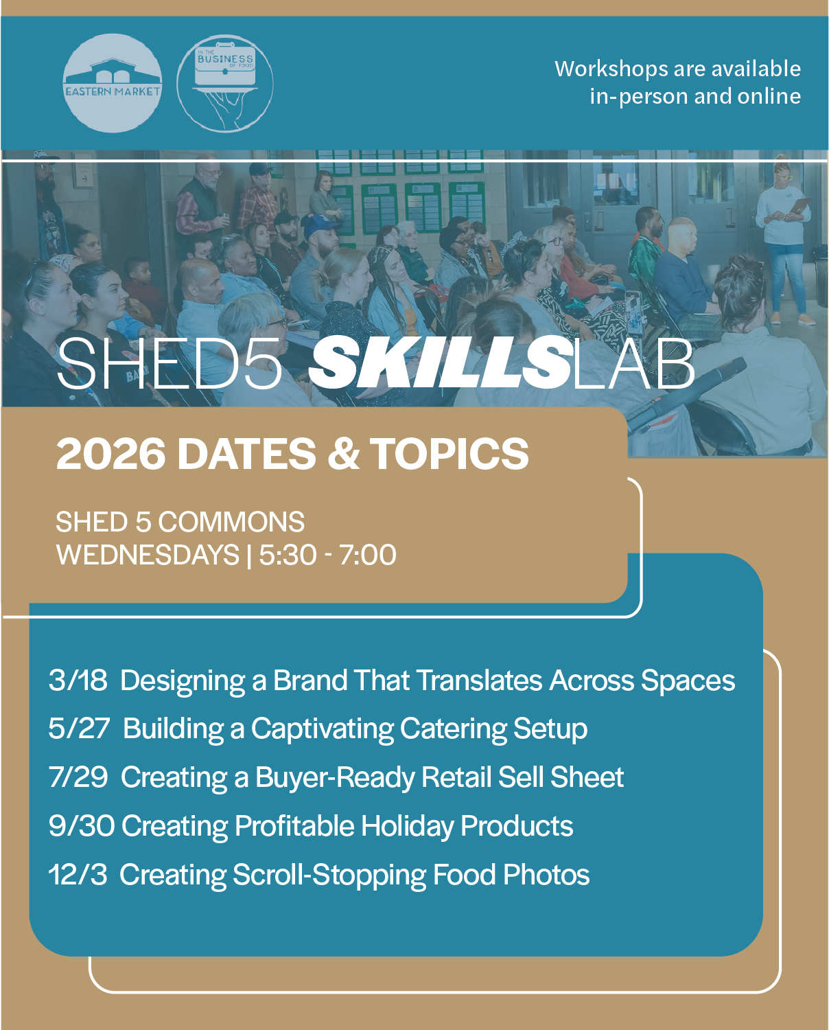 Shed 5 SkillsLab: Creating Profitable Holiday Products