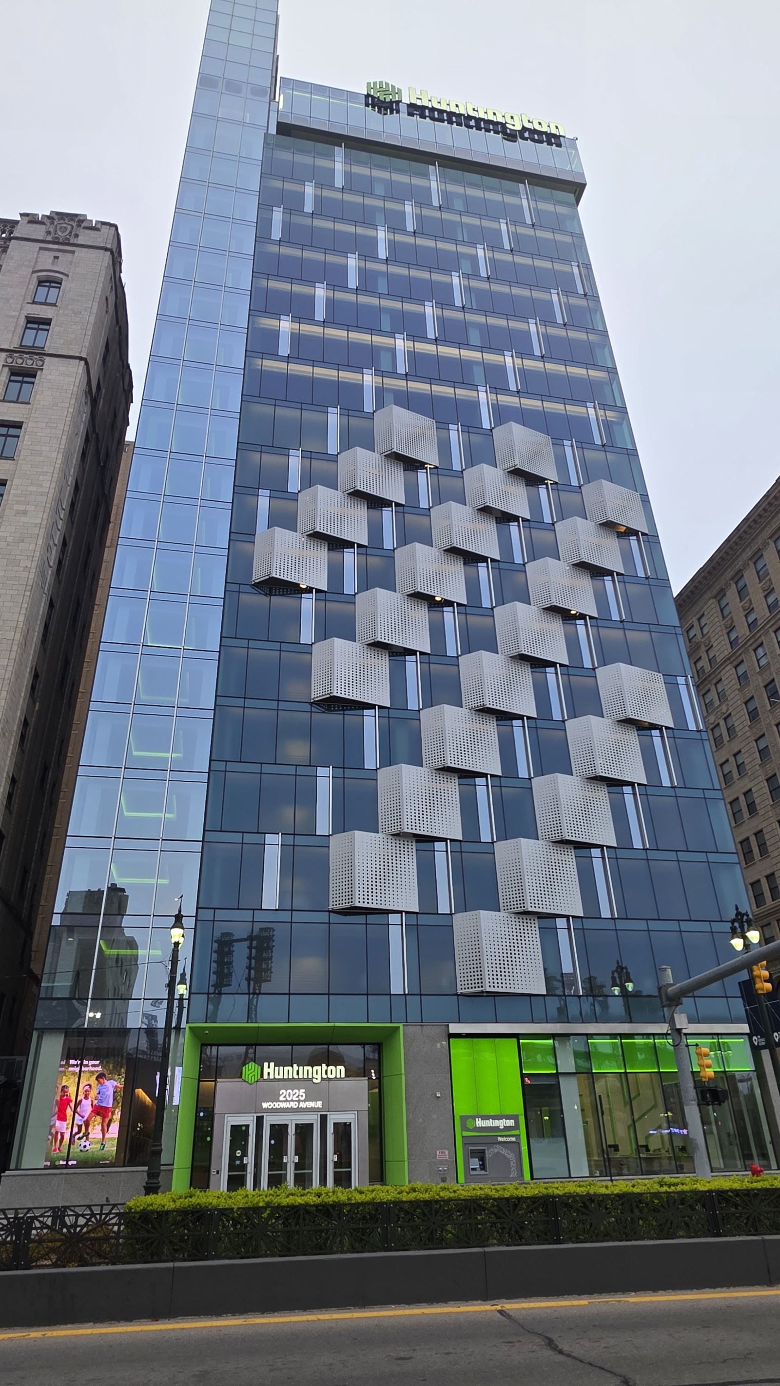Huntington Bank in Detroit