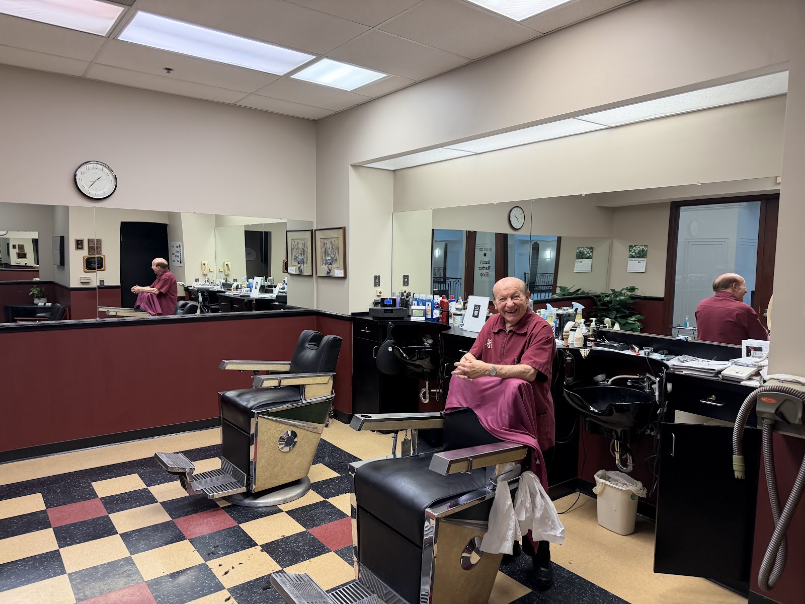 Sam's Barber Shop in Detroit